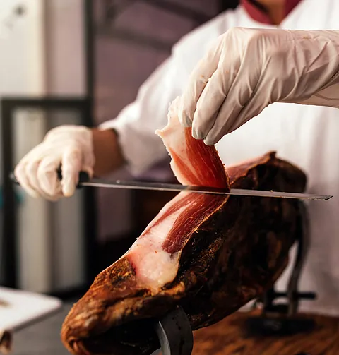 Corte de jamón