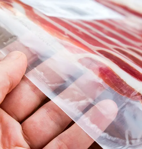 Jamón empacado al vacio